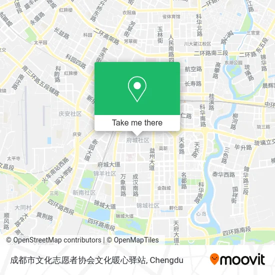 成都市文化志愿者协会文化暖心驿站 map