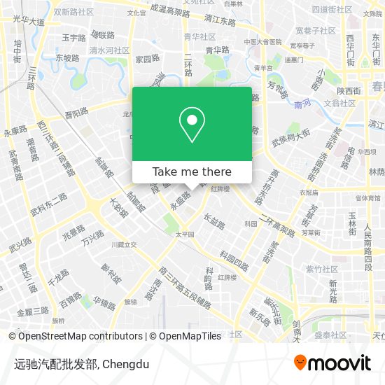 远驰汽配批发部 map
