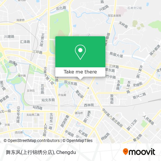 舞东风(上行锦绣分店) map