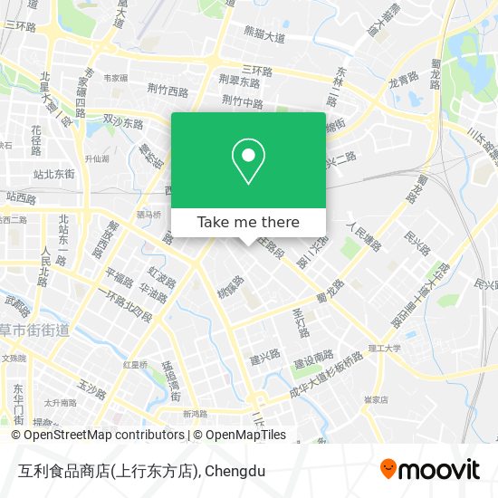 互利食品商店(上行东方店) map