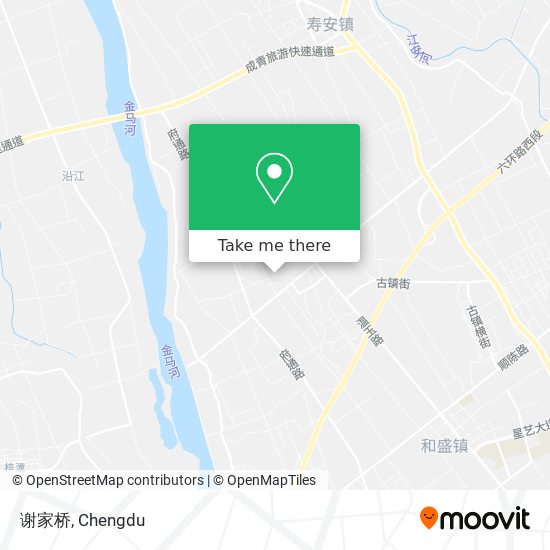 谢家桥 map