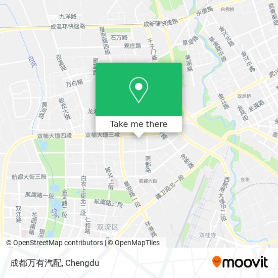 成都万有汽配 map