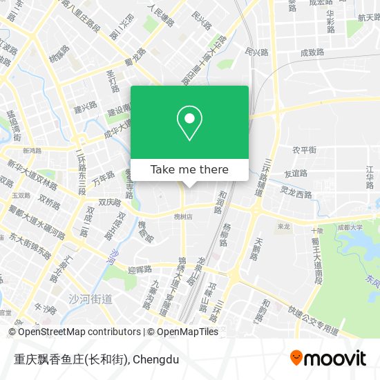 重庆飘香鱼庄(长和街) map