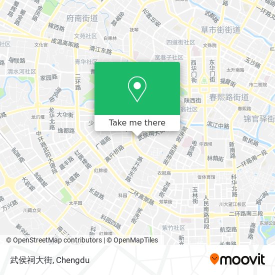 武侯祠大街 map