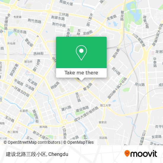 建设北路三段小区 map