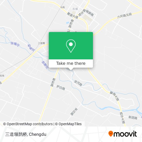 三道堰鹊桥 map