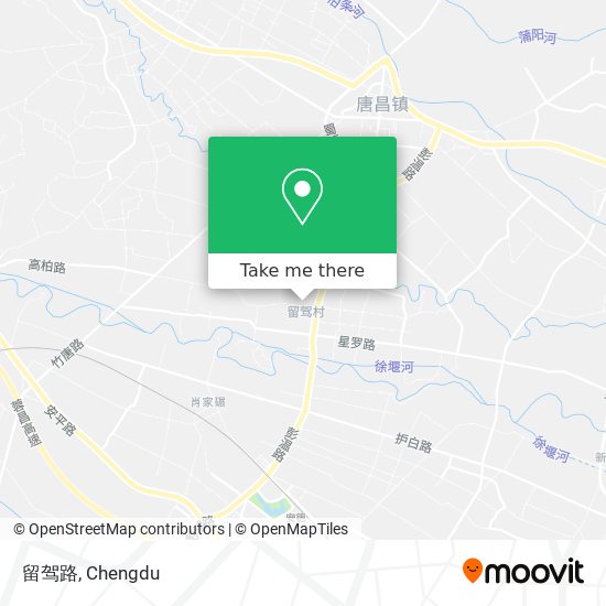 留驾路 map