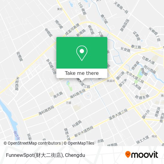 FunnewSpot(财大二街店) map