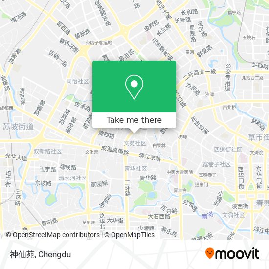 神仙苑 map