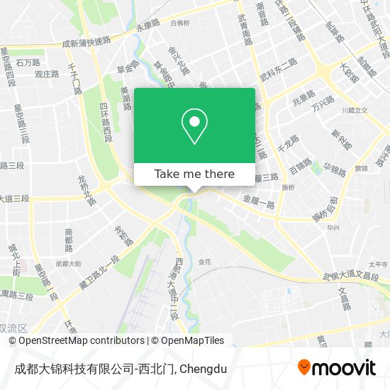 成都大锦科技有限公司-西北门 map