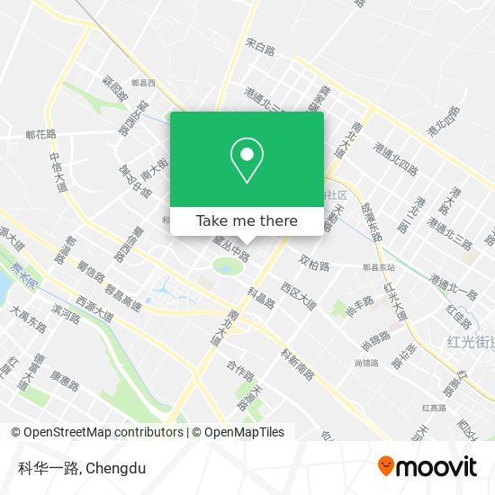 科华一路 map