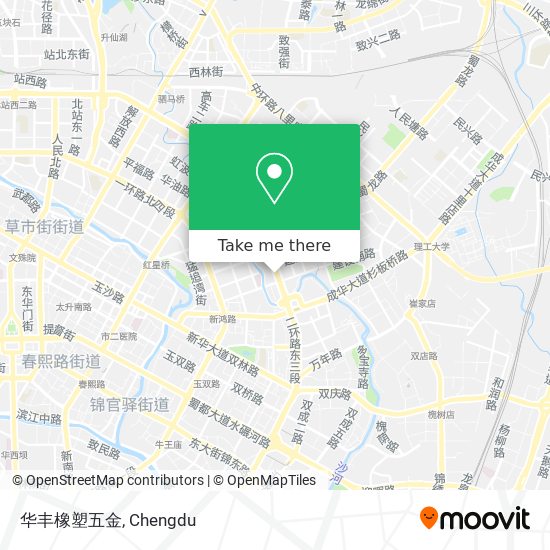 华丰橡塑五金 map