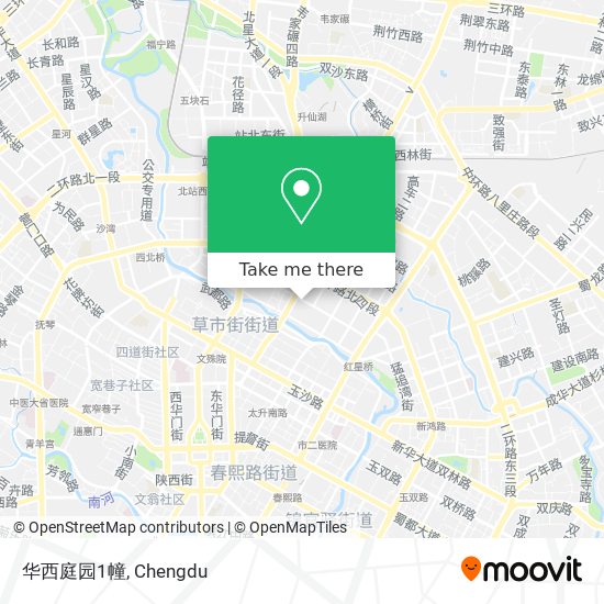 华西庭园1幢 map