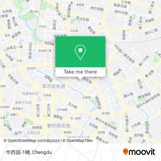 华西园-1幢 map