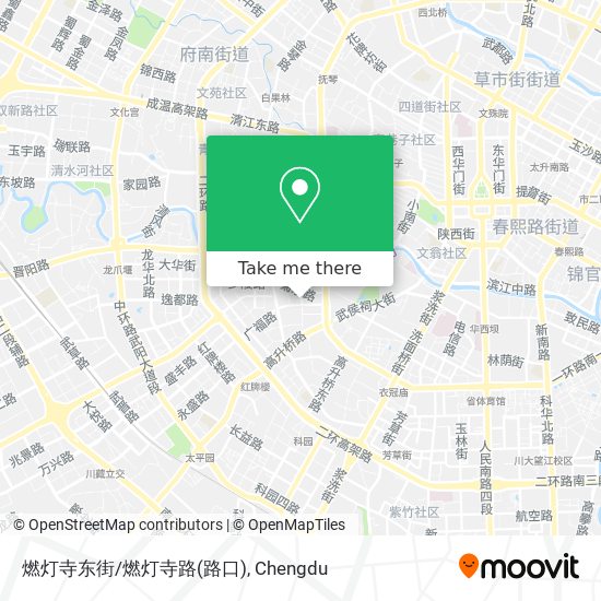 燃灯寺东街/燃灯寺路(路口) map