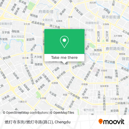 燃灯寺东街/燃灯寺路(路口) map