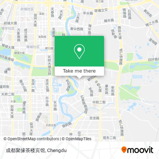成都聚缘茶楼宾馆 map