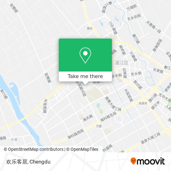 欢乐客居 map