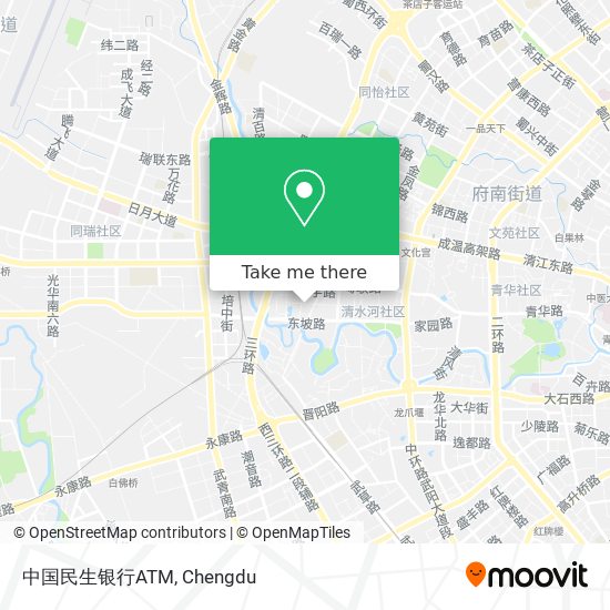 中国民生银行ATM map