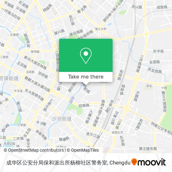 成华区公安分局保和派出所杨柳社区警务室 map