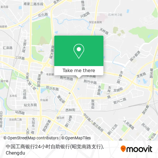 中国工商银行24小时自助银行(昭觉南路支行) map