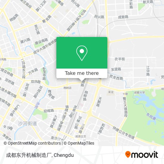 成都东升机械制造厂 map