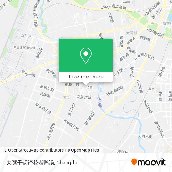 大嘴干锅蹄花老鸭汤 map