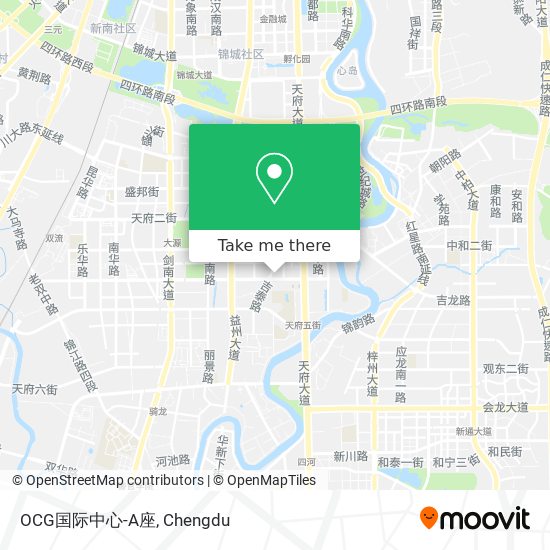 OCG国际中心-A座 map