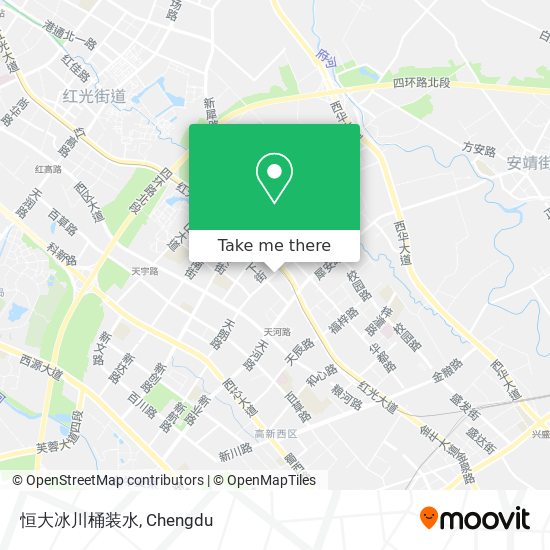 恒大冰川桶装水 map