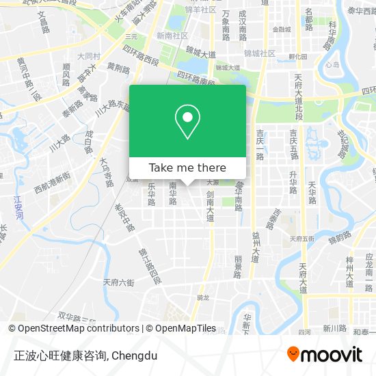 正波心旺健康咨询 map