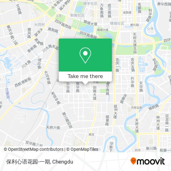 保利心语花园-一期 map
