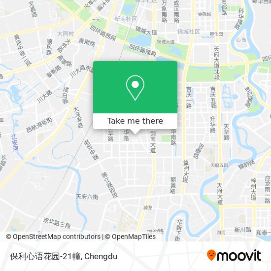 保利心语花园-21幢 map