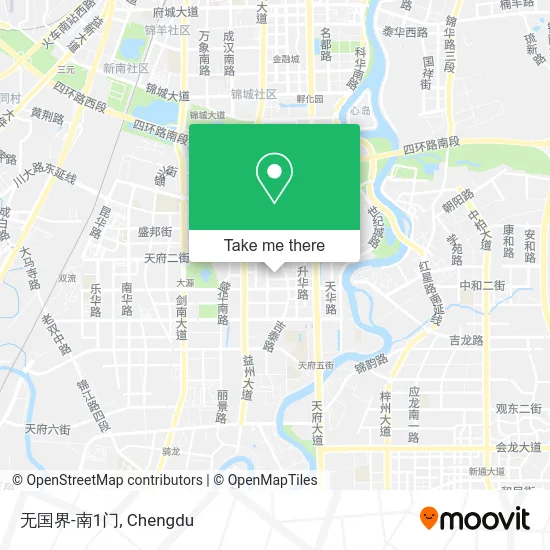 无国界-南1门 map