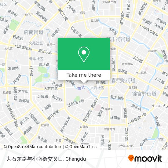 大石东路与小南街交叉口 map