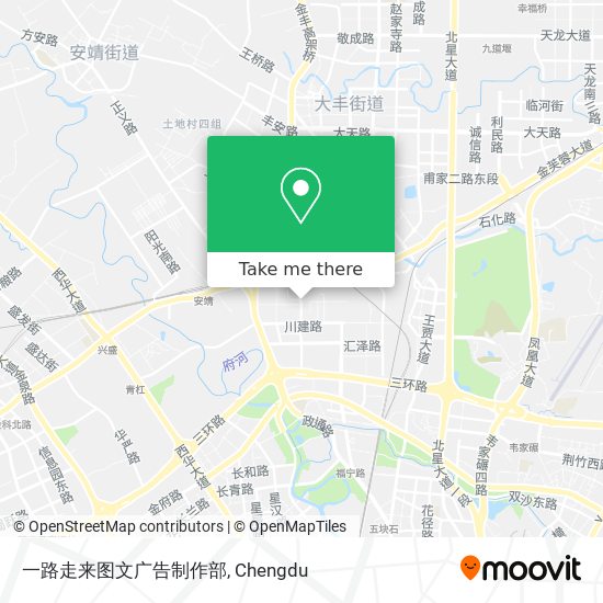 一路走来图文广告制作部 map