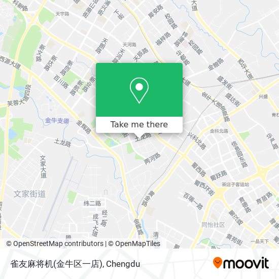 雀友麻将机(金牛区一店) map