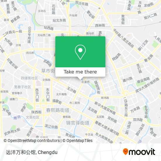 远洋万和公馆 map