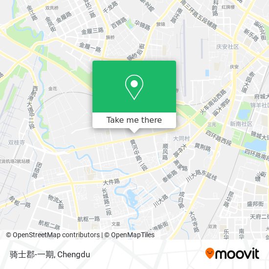 骑士郡-一期 map