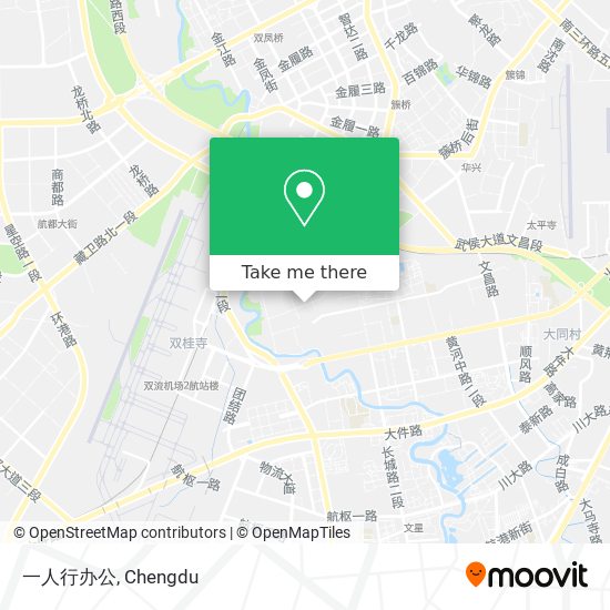 一人行办公 map