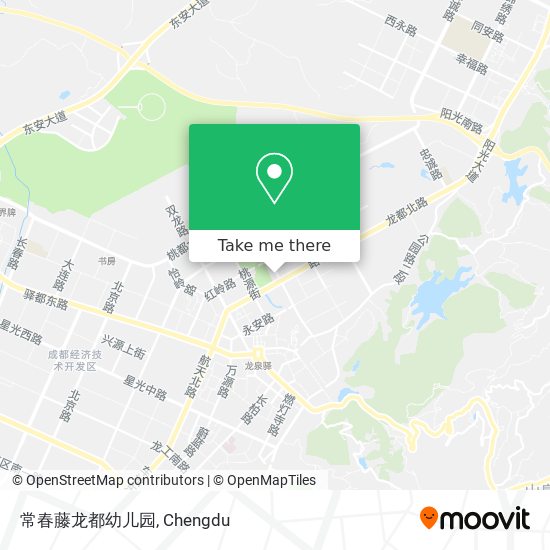 常春藤龙都幼儿园 map