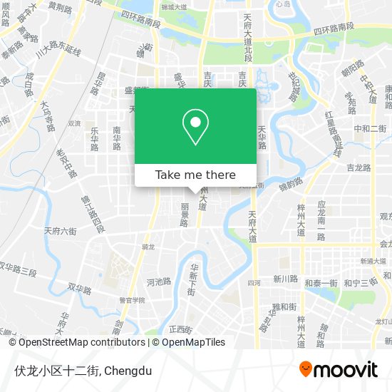 伏龙小区十二街 map