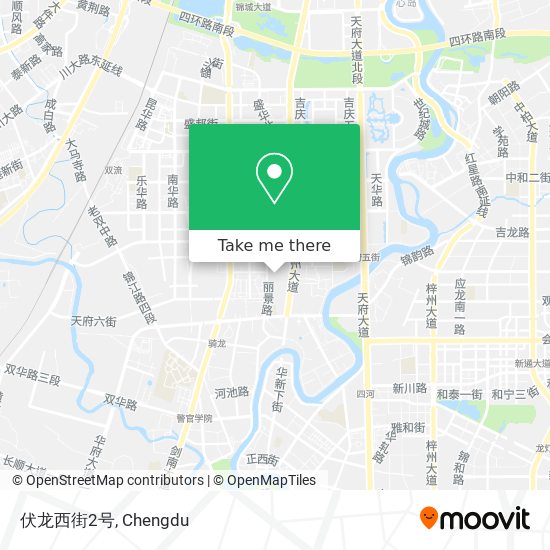 伏龙西街2号 map