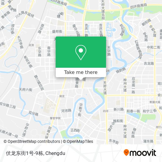 伏龙东街1号-9栋 map