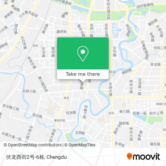 伏龙西街2号-6栋 map