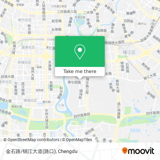 金石路/锦江大道(路口) map