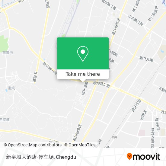 新皇城大酒店-停车场 map