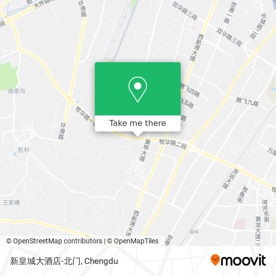 新皇城大酒店-北门 map