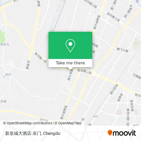 新皇城大酒店-东门 map
