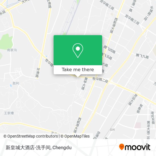 新皇城大酒店-洗手间 map