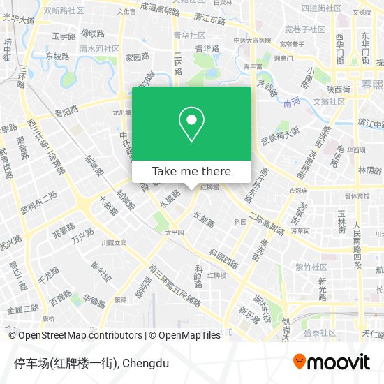 停车场(红牌楼一街) map